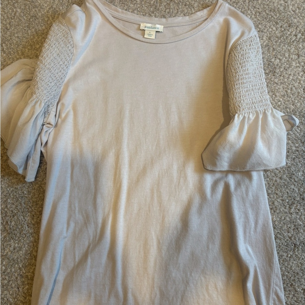 Sundance Flutter Sleeve T shirt